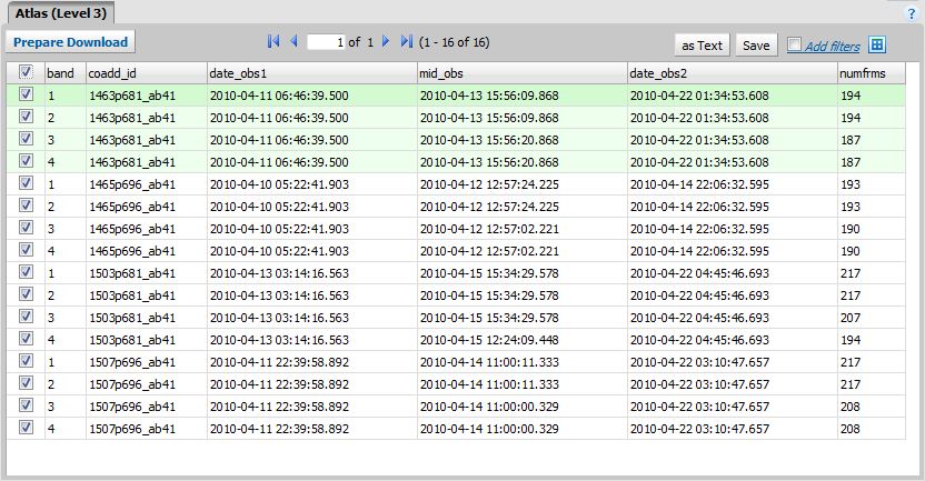A screenshot showing the process of downloading images.